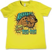 ScoobyDoo Kinder Tshirt -XS- Reeelp Geel