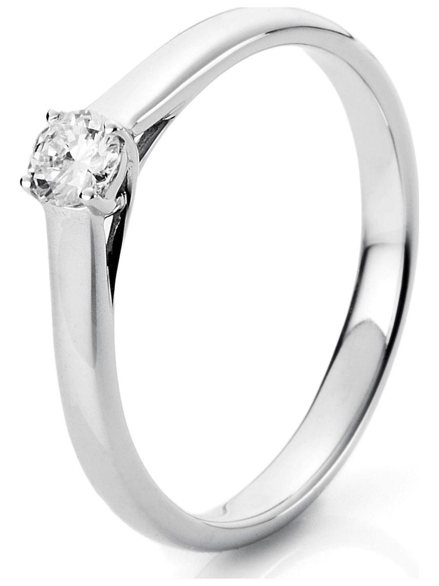 Luna Creation - Dames Ring - 750/- 18 karaat - Diamant - 1A441W856-1 - Ringmaat 56