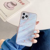 IMD Stars River Marble Pattern schokbestendige TPU beschermhoes voor iPhone 11 Pro (A4)