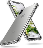 Ceezs Telefoonhoesje geschikt voor Apple iPhone X / Xs - shockproof silicone case - optimale bescherming - backcover - transparant