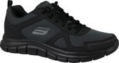 Skechers Track 52630-BBK, Mannen, Zwart, Sneakers, maat: 48,5 EU