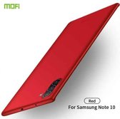 MOFI Frosted PC ultradunne harde hoes voor Galaxy Note10 (rood)