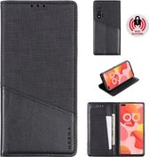 Voor Huawei Nova 6 MUXMA MX109 Horizontale Flip Leren Case met Houder & Kaartsleuf & Portemonnee (Zwart)