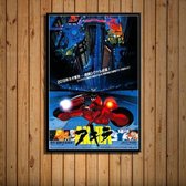 Akira Poster 11 - 40x60cm Canvas - Multi-color