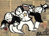 Alec Monopoly Classic Poster 23 - 40x60cm Canvas - Multi-color