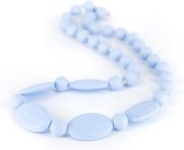 Lollipops & More Bijtketting Licorice 85 Cm Silicone Lichtblauw