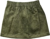 R Rebels | Groen Rib Katoenen Baby Rokje | Maat 62/68