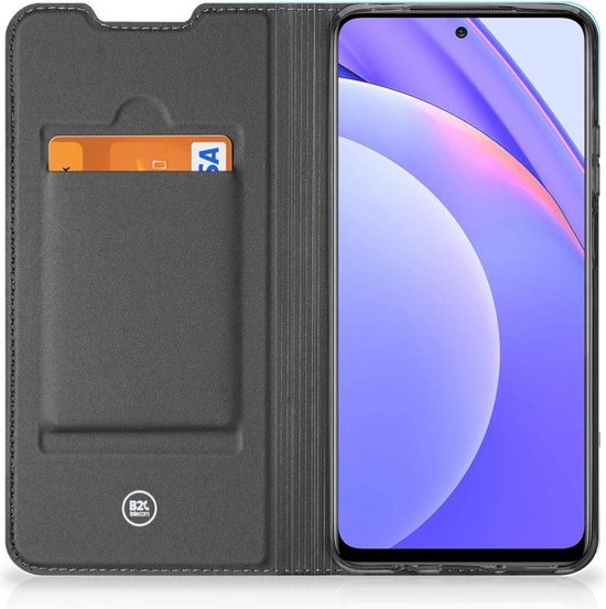 Étui support avec photo Xiaomi Mi 10T Lite Étui pour téléphone Orchid Blauw