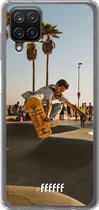 6F hoesje - geschikt voor Samsung Galaxy A12 - Transparant TPU Case - Let's Skate #ffffff