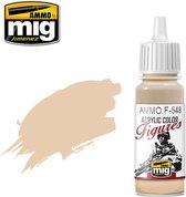 AMMO MIG F548 Figure Paints - Light Skin Tone - Acryl - 17ml Verf flesje