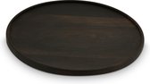 vtwonen - Bord - Mango Hout - Zwart - Ø 50 cm