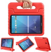 Kidsproof Backcover met handvat Samsung Galaxy Tab E 9.6 tablethoes - Rood