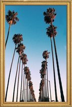 JUNIQE - Poster met houten lijst Wanna Be in LA by @samfn -13x18