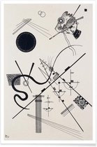 JUNIQE - Poster Kandinsky - Untitled (Drawing 4) -40x60 /Wit & Zwart