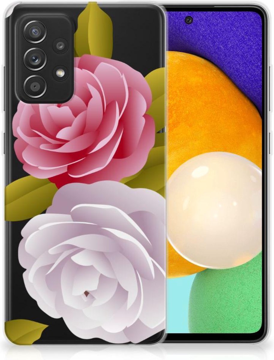Samsung Galaxy A52 (5G/4G) TPU Case Roses