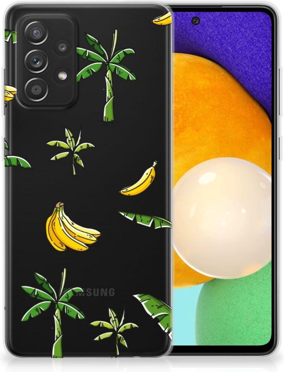 TPU Hoesje voor Samsung Galaxy A52 (5G/4G) TPU Case Banana Tree