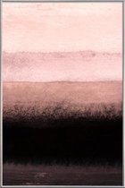 JUNIQE - Poster met kunststof lijst Shades of Pink -20x30 /Roze & Wit