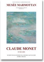 Claude Monet Exhibition Poster 2 - 20x25cm Canvas - Multi-color