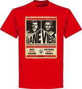 Keane vs. Viera Battle T-shirt - Rood - S