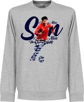 Son Zuid Korea Script Sweater - Grijs - Kinderen - 152