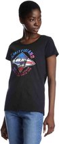 Jaws Dames Tshirt -L- Amity Island Zwart