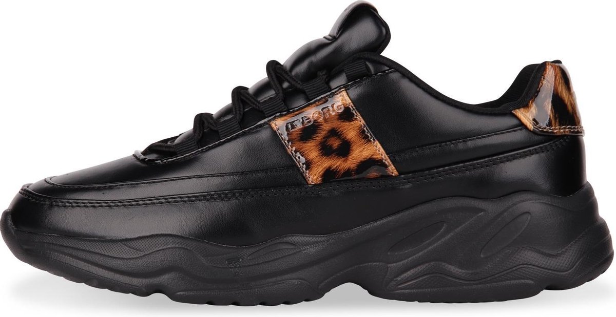 Björn Borg - Dames Sneakers X310 Low Leo W - Zwart - Maat 36 | bol.com