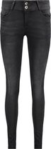 Cars Jeans Amazing Super skinny Jeans - Dames - Black Used - (maat: 27)