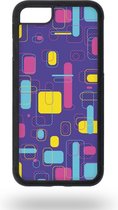 Purple: Colors of the eighties Telefoonhoesje - Apple iPhone 7 / 8 / SE2