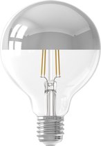 CALEX - LED Lamp - Globe - Filament G95 Kopspiegellamp - E27 Fitting - Dimbaar - 4W - Warm Wit 2300K - Transparant Helder