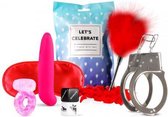 LoveBoxxx - Let's Celebrate - Rood - Cadeautips - De leukste cadeaus - Diversen - Surprisepakketten