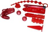 Vibrator Set - Red Roses - Rood - Cadeautips - Cadeaupakketten - Diversen - Surprisepakketten