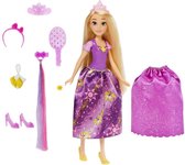 DISNEY PRINCESSES - Prinses en verrassingen - Rapunzel etalagepop - 10 kleding en accessoires - vanaf 3 jaar