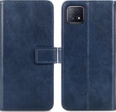 iMoshion Hoesje Geschikt voor Oppo A73 (5G) Hoesje Met Pasjeshouder - iMoshion Luxe Bookcase - Donkerblauw