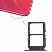 Simkaarthouder + simkaarthouder voor Huawei Nova 4 (zwart)