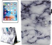 Voor iPad Pro 10,5 inch Zwart-wit marmerpatroon Horizontale flip lederen beschermhoes met houder & kaartsleuven & portemonnee & pennensleuf & slaap / ontwaken