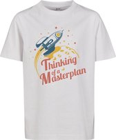 Urban Classics Kinder Tshirt -Kids 158- Thinking Of A Masterplan Wit