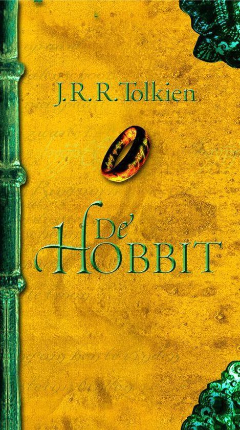 Cover van het boek 'De hobbit' van J.R.R. Tolkien