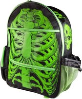 Ripper Merchandise LTD - KF - Groene en zwarte skelet rugzak