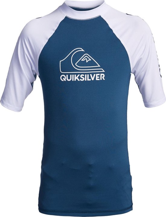 Quiksilver - UV-zwemshirt voor tieners - On Tour - Grijsblauw - maat  164-170cm | bol.com