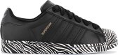 adidas Originals Superstar W - Dames Sneakers Sport Casual Schoenen Zwart FV3448 - Maat EU 41 1/3 UK 7.5