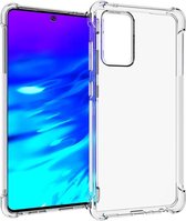 Shop4 - Samsung Galaxy A72 Hoesje - Zachte Back Case Drop Proof Transparant