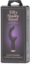 Lavish Attention Clitoral & G-Spot Vibrator - Purple