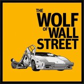 JUNIQE - Poster met kunststof lijst The Wolf of Wall Street -20x20