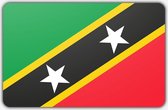 Vlag St. Kitts en Nevis - 200 x 300 cm - Polyester