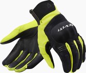REV'IT! Mosca H2O Black Neon Yellow Motorcycle Gloves M - Maat M - Handschoen