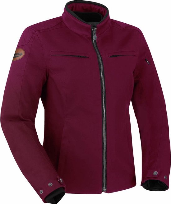 SEGURA GARRISSON LADY BURGUNDY MOTORCYCLE JACKET T3 - Maat - Jas | bol