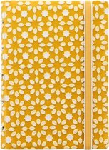 Filofax Notitieboek Pocket Impressions A7 Kunstleer Geel