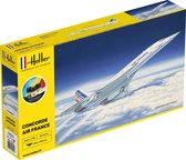 1:125 Heller 56445 Concorde AF - Starter Kit Plastic Modelbouwpakket