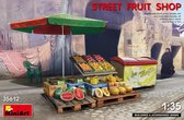 1:35 MiniArt 35612 Street Fruit Shop Plastic Modelbouwpakket
