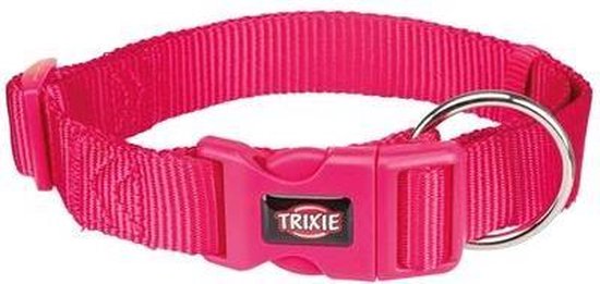 Trixie Premium halsband - maat XS/S - fuchsia